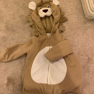 SOLD. Carter’s lion hoodie or costume.